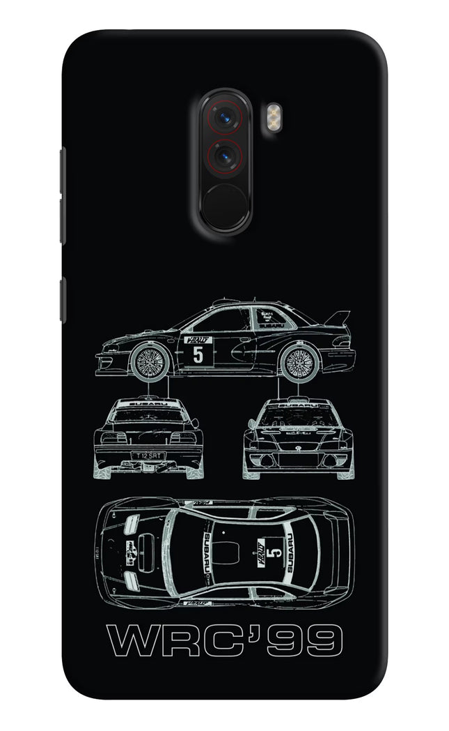 WRC'99 Poco F1 Hard Case Back Cover by Casekaro