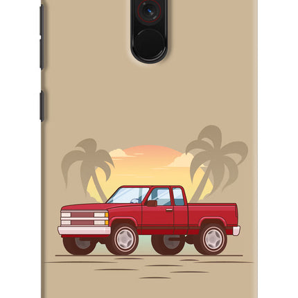 Desert Classic Drive Poco F1 Hard Case Back Cover by Casekaro