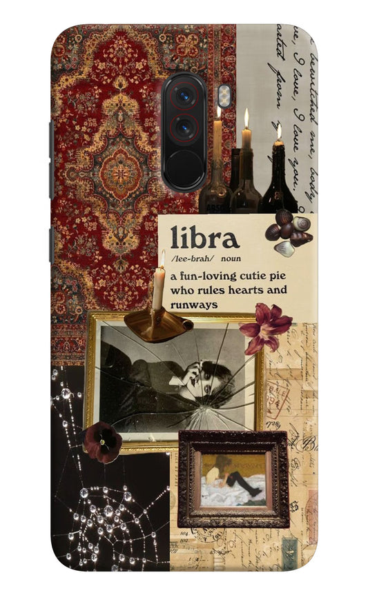 Libra Zodiac Poco F1 Hard Case Back Cover by Casekaro