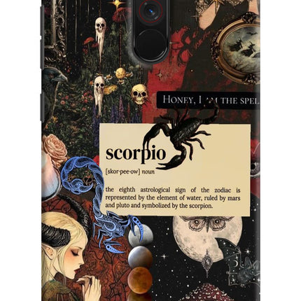 Scorpio Zodiac Poco F1 Hard Case Back Cover by Casekaro