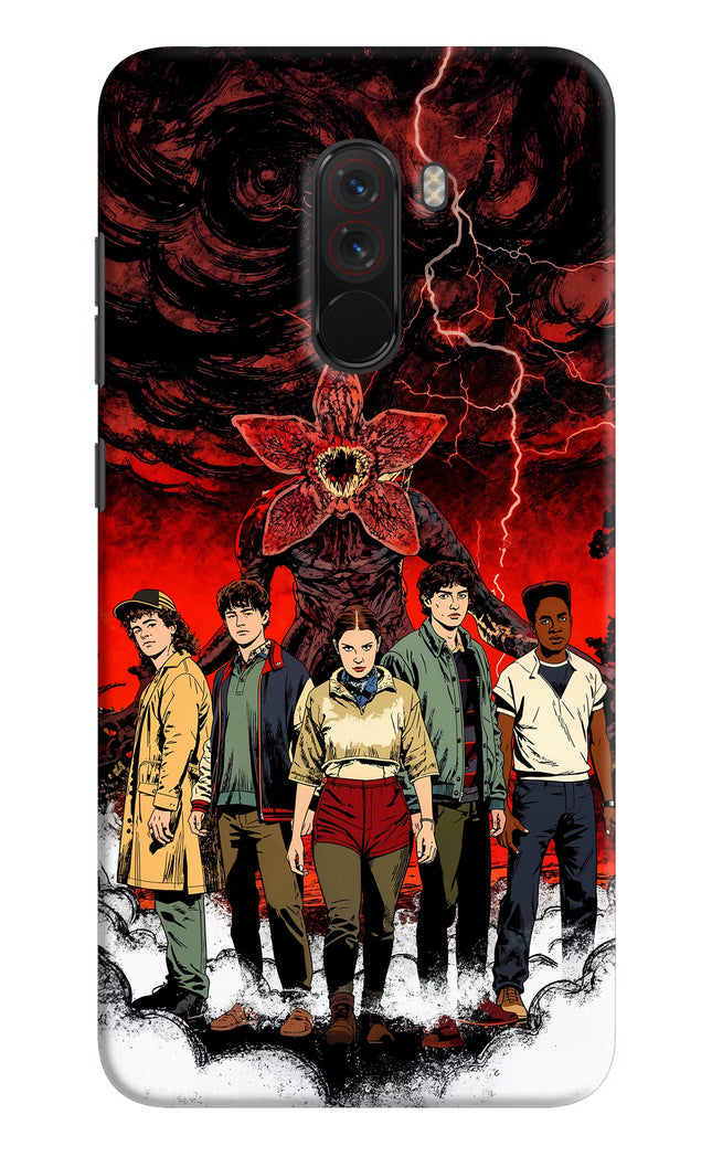 Ordinary Things Characters Poco F1 Hard Case Back Cover by Casekaro