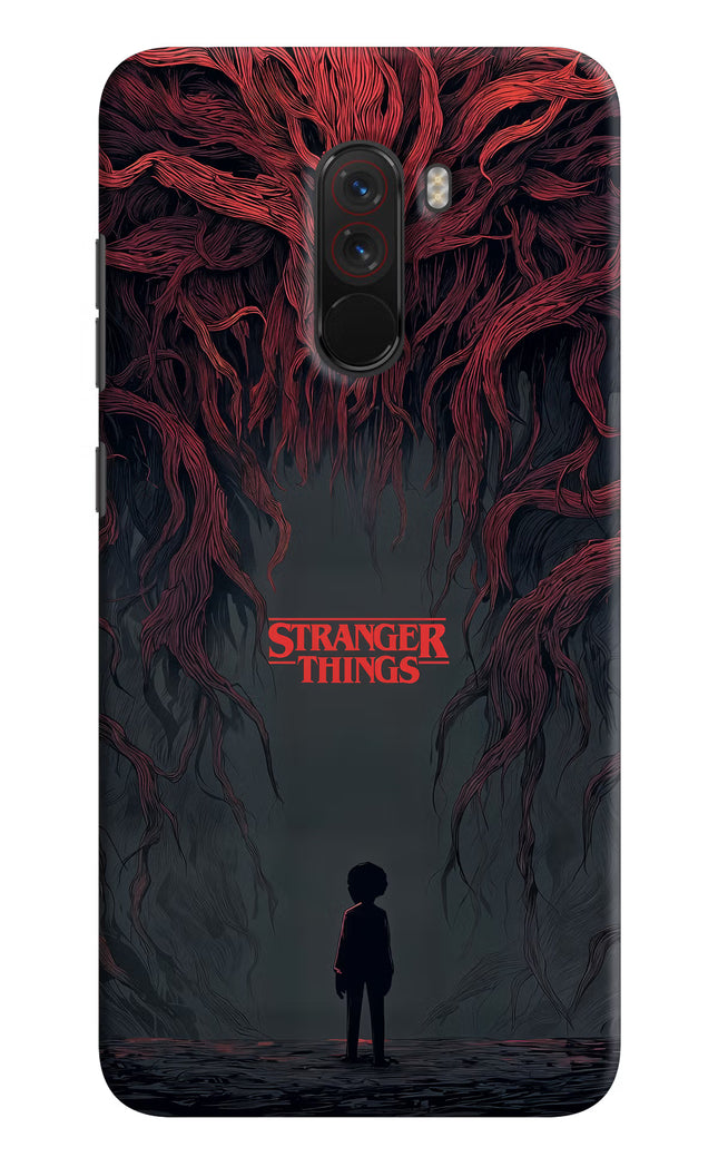 Ordinary Things Dark Side Poco F1 Hard Case Back Cover by Casekaro