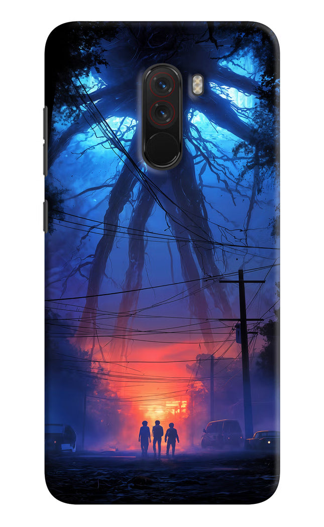 Ordinary Things Shadow Poco F1 Hard Case Back Cover by Casekaro