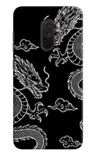 Twin Dragons Poco F1 Hard Case Back Cover by Casekaro