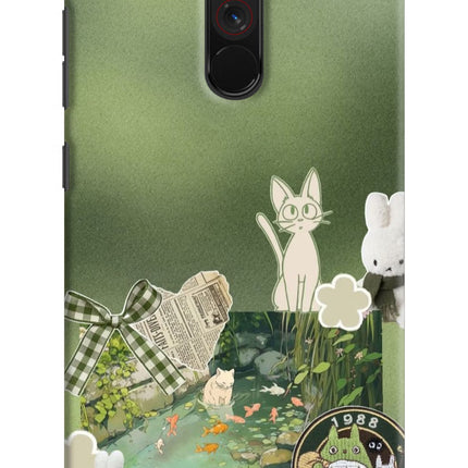 Aesthetic anime Poco F1 Hard Case Back Cover by Casekaro