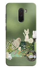 Aesthetic anime Poco F1 Hard Case Back Cover by Casekaro