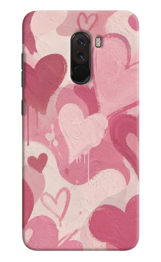 Hearty case Poco F1 Back Cover
