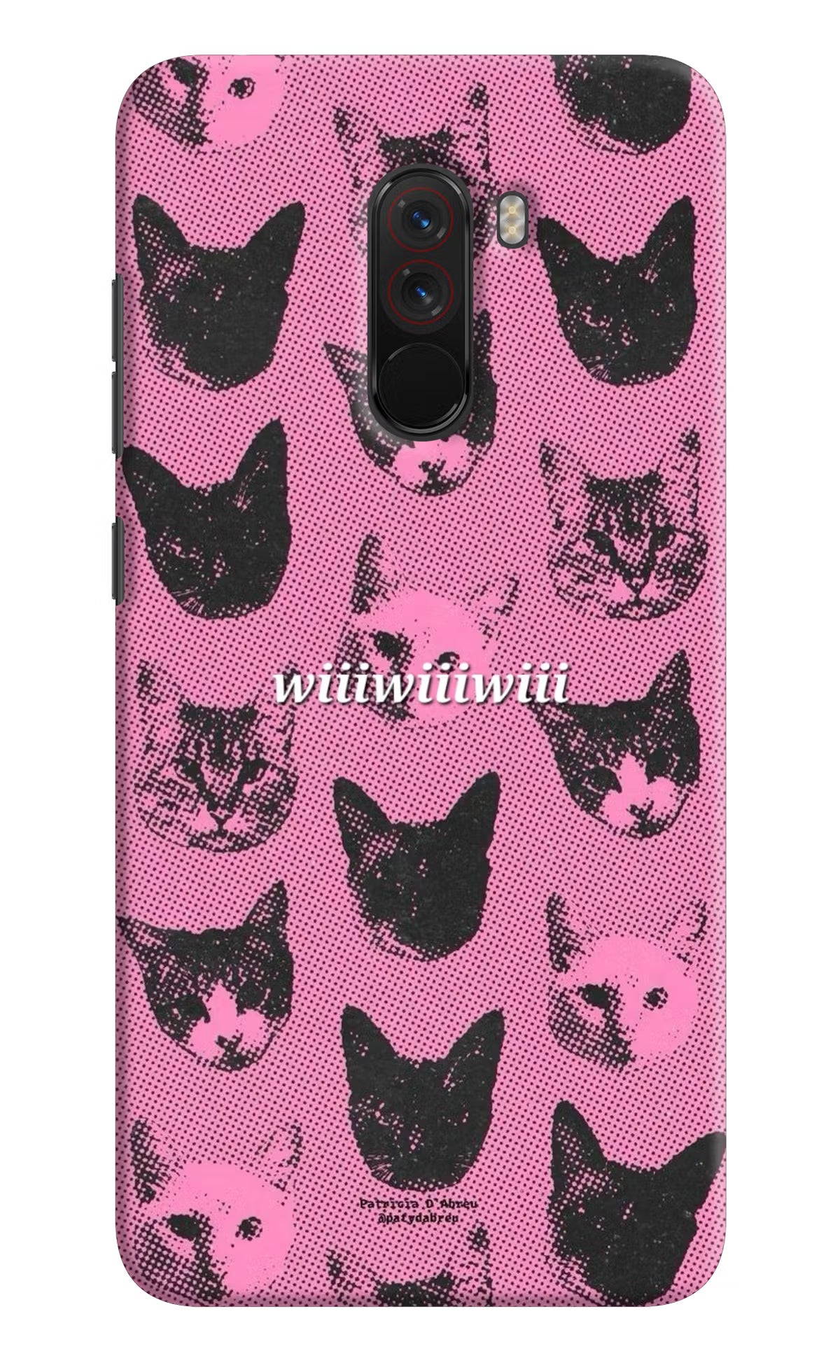 Pink Cats Poco F1 Back Cover