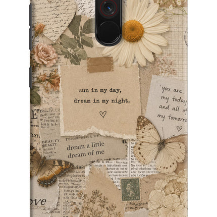 Vintage case Poco F1 Hard Case Back Cover by Casekaro