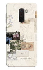 Soft Aesthetic Poco F1 Hard Case Back Cover by Casekaro