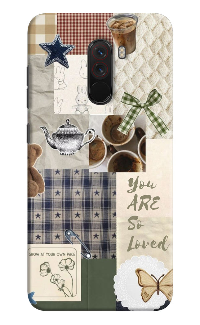 Cookie Poco F1 Hard Case Back Cover by Casekaro