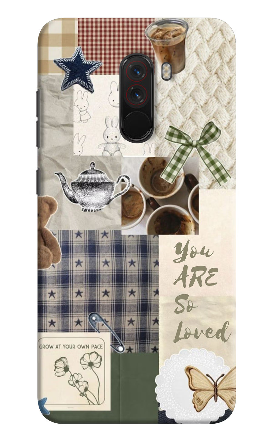 Cookie Poco F1 Back Cover, Hard case