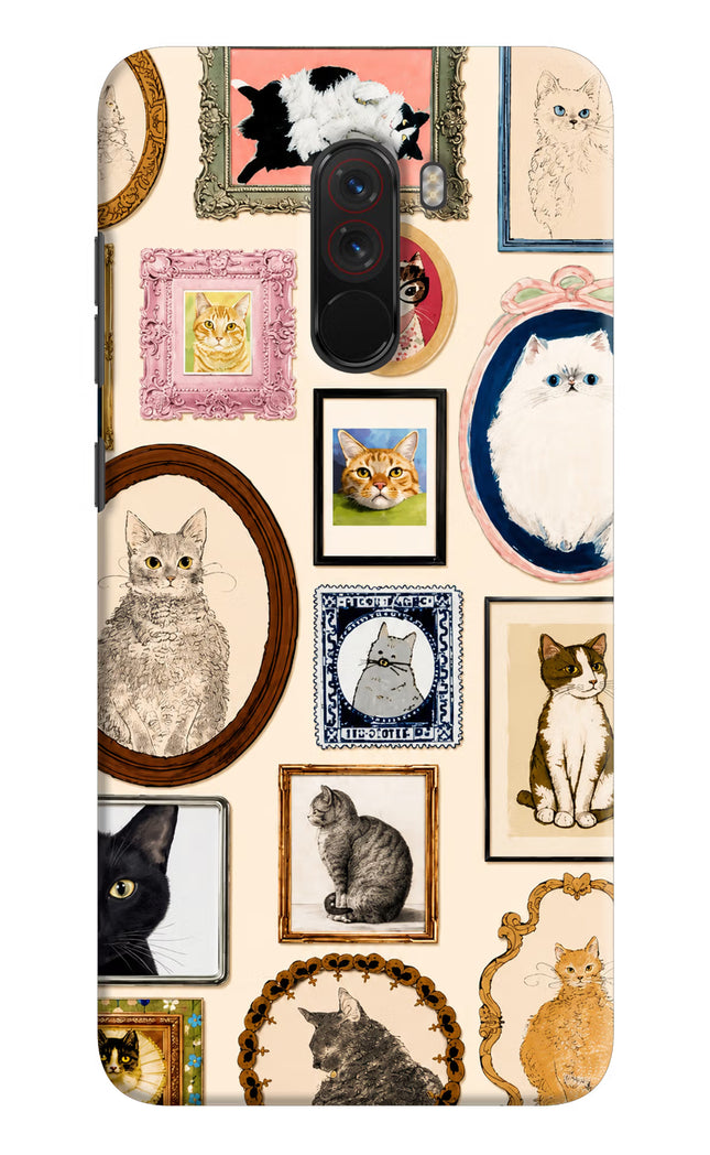 Mirror Cats Poco F1 Hard Case Back Cover by Casekaro