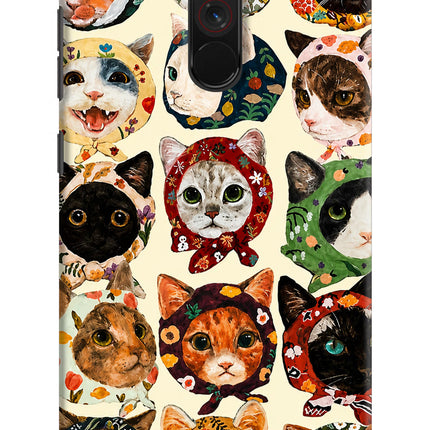 Cool Cat Poco F1 Hard Case Back Cover by Casekaro