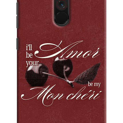 Velvet Cherry Poco F1 Hard Case Back Cover by Casekaro