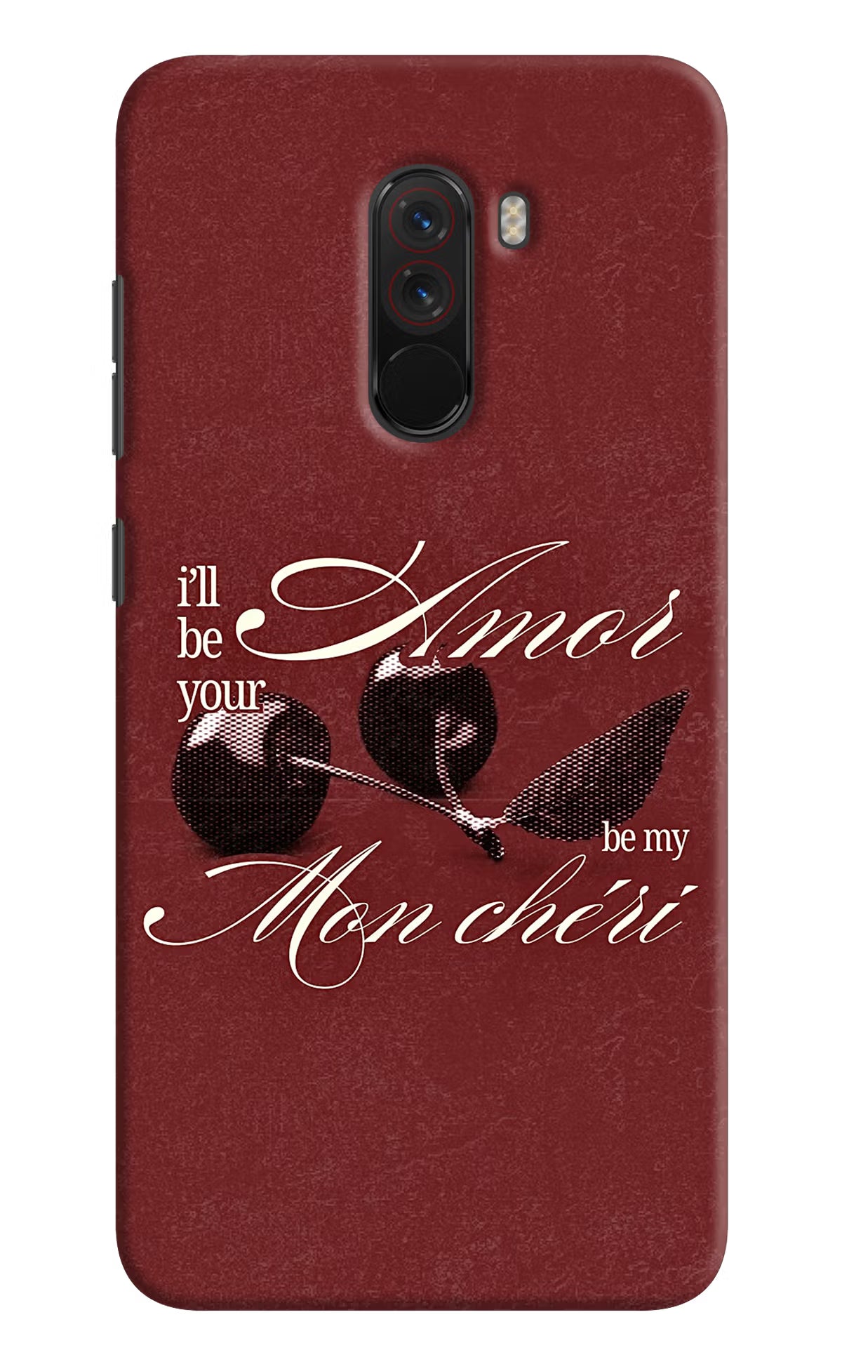Velvet Cherry Poco F1 Back Cover
