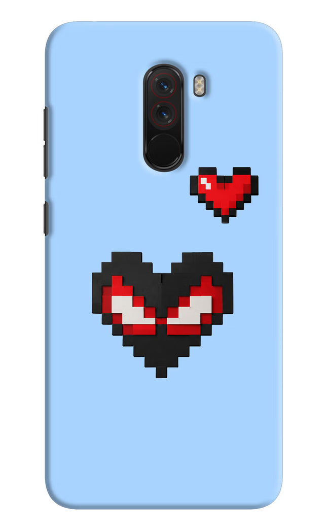 Peter Heart Poco F1 Hard Case Back Cover by Casekaro