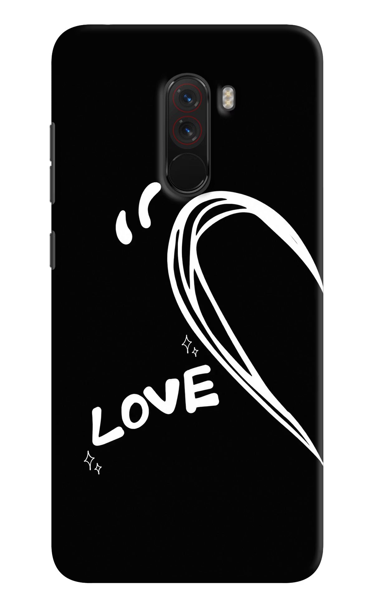 Love Line Poco F1 Back Cover