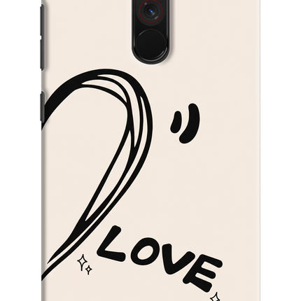 Soul Line Poco F1 Hard Case Back Cover by Casekaro
