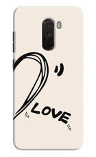 Soul Line Poco F1 Hard Case Back Cover by Casekaro