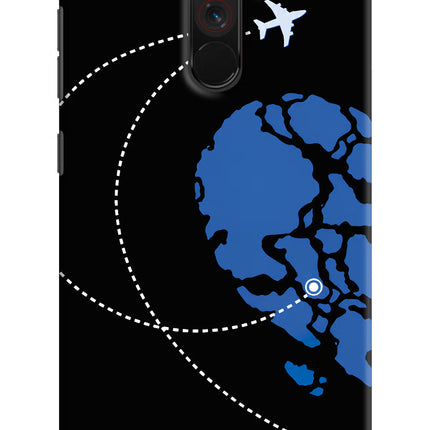 Love Orbit Poco F1 Hard Case Back Cover by Casekaro