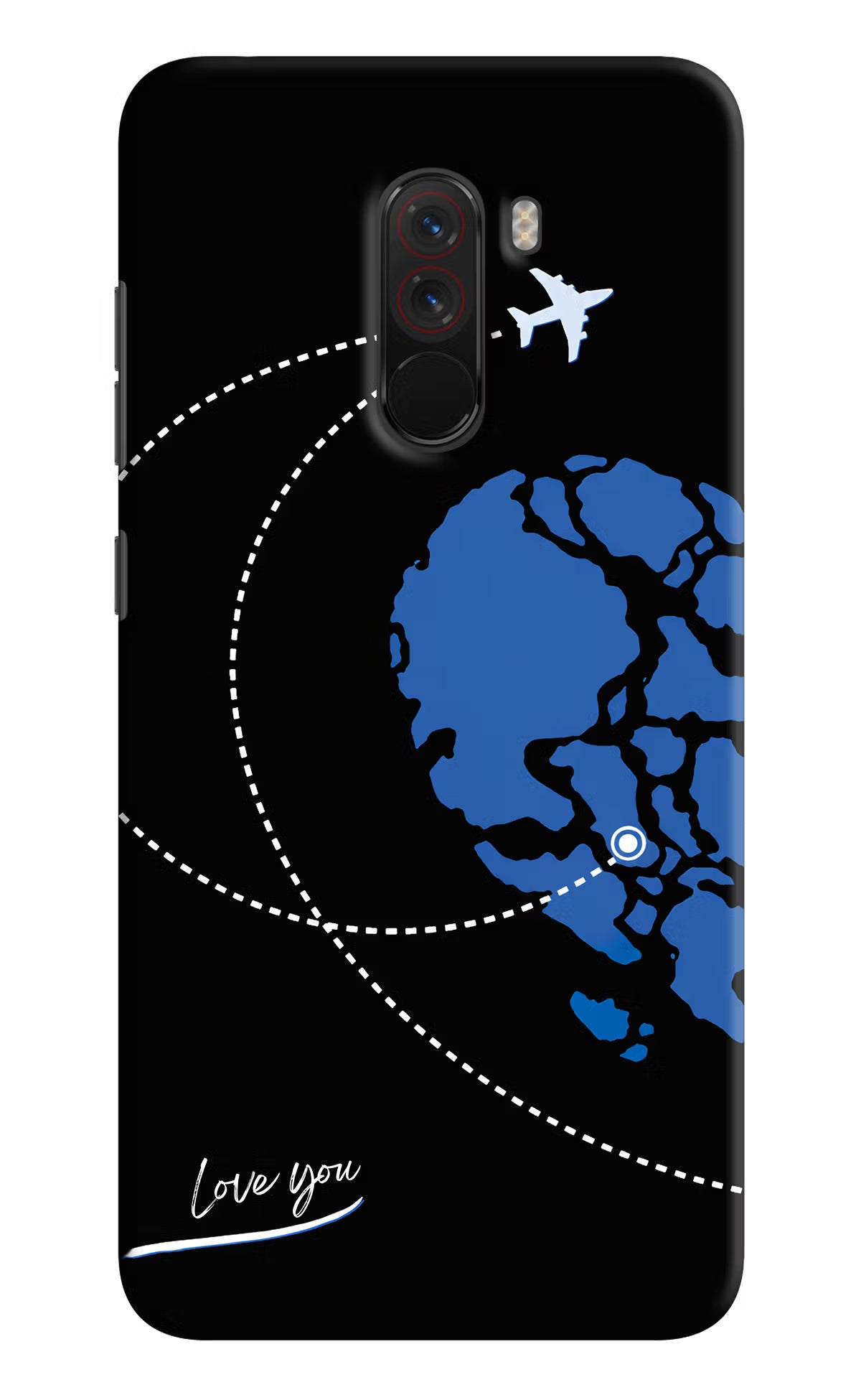 Love Orbit Poco F1 Back Cover