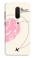 Miss Orbit Poco F1 Hard Case Back Cover by Casekaro