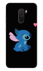Stitch Crush Poco F1 Hard Case Back Cover by Casekaro