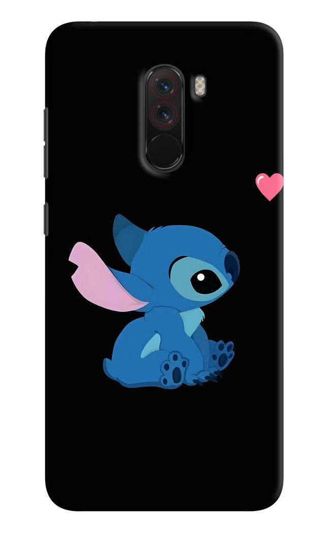 Stitch Crush Poco F1 Hard Case Back Cover by Casekaro