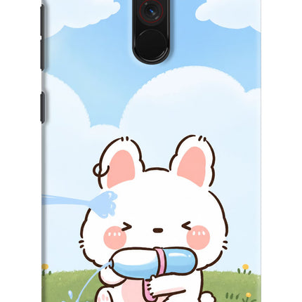 Bunny Treat Poco F1 Hard Case Back Cover by Casekaro