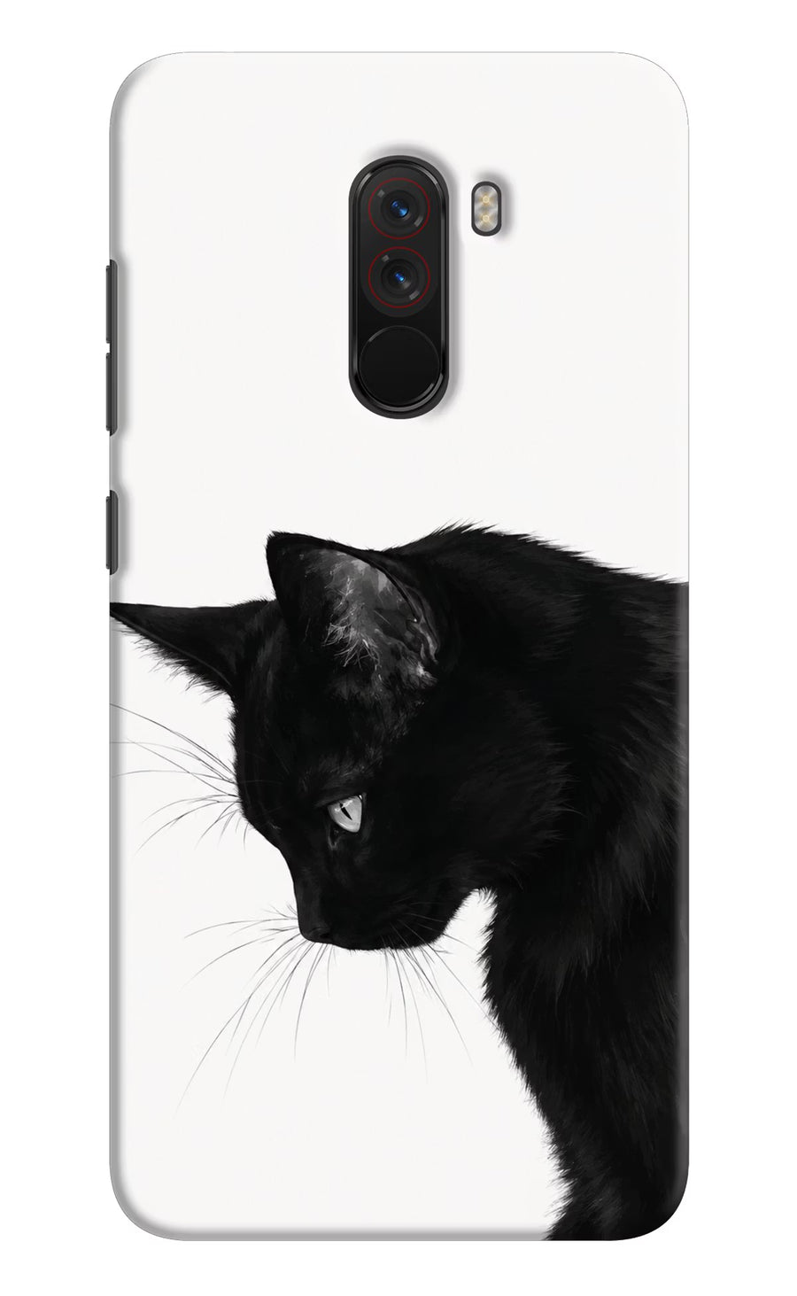 Shadow Gaze Poco F1 Back Cover, Hard case