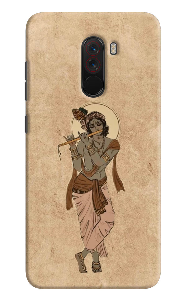 Krishna Poco F1 Hard Case Back Cover by Casekaro
