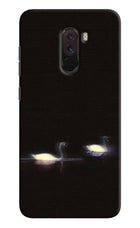 Silent Swans Poco F1 Hard Case Back Cover by Casekaro