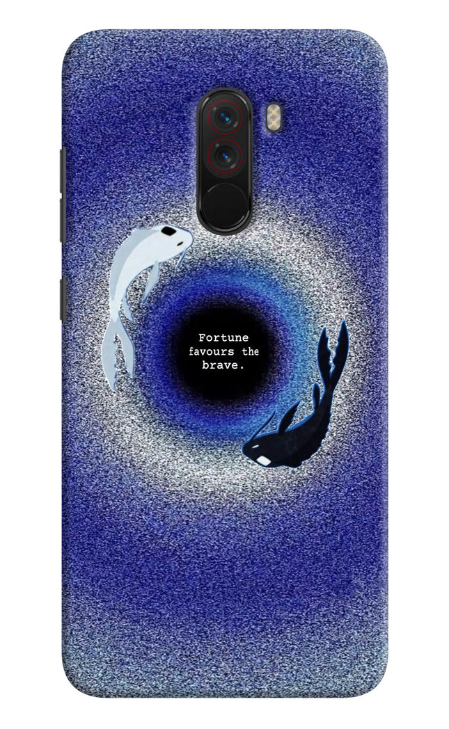 Dark Koi Poco F1 Hard Case Back Cover by Casekaro
