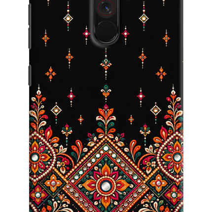 Noir Mehfil Poco F1 Hard Case Back Cover by Casekaro
