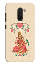 Goddess Lakshmi Poco F1 Back Cover