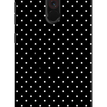 White Dots Poco F1 Pop Case by Casekaro