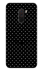 White Dots Poco F1 Pop Case by Casekaro