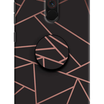 Geometric Pattern Poco F1 Pop Case by Casekaro