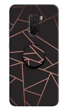 Geometric Pattern Poco F1 Pop Case by Casekaro