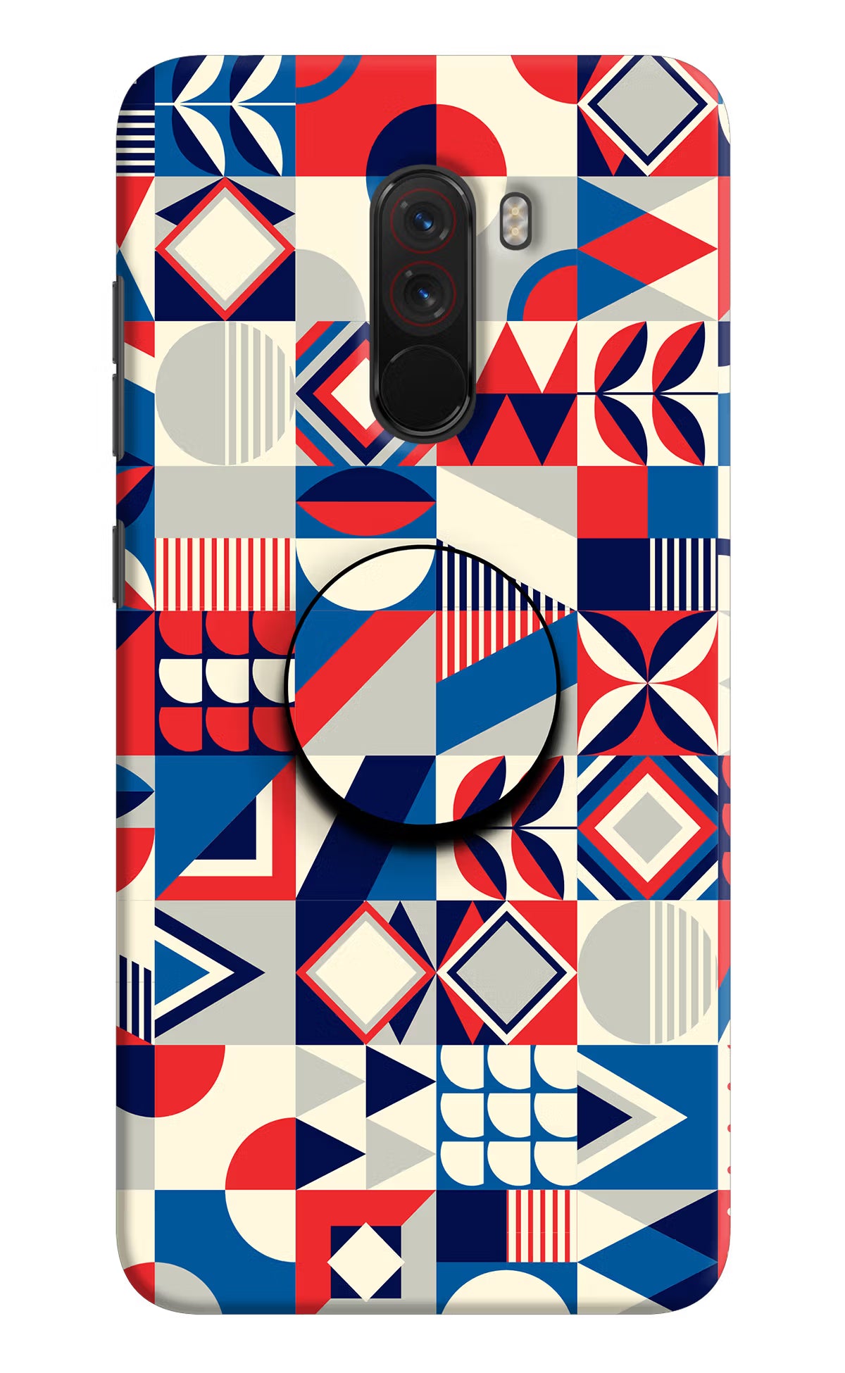 Colorful Pattern Poco F1 Pop Case by Casekaro
