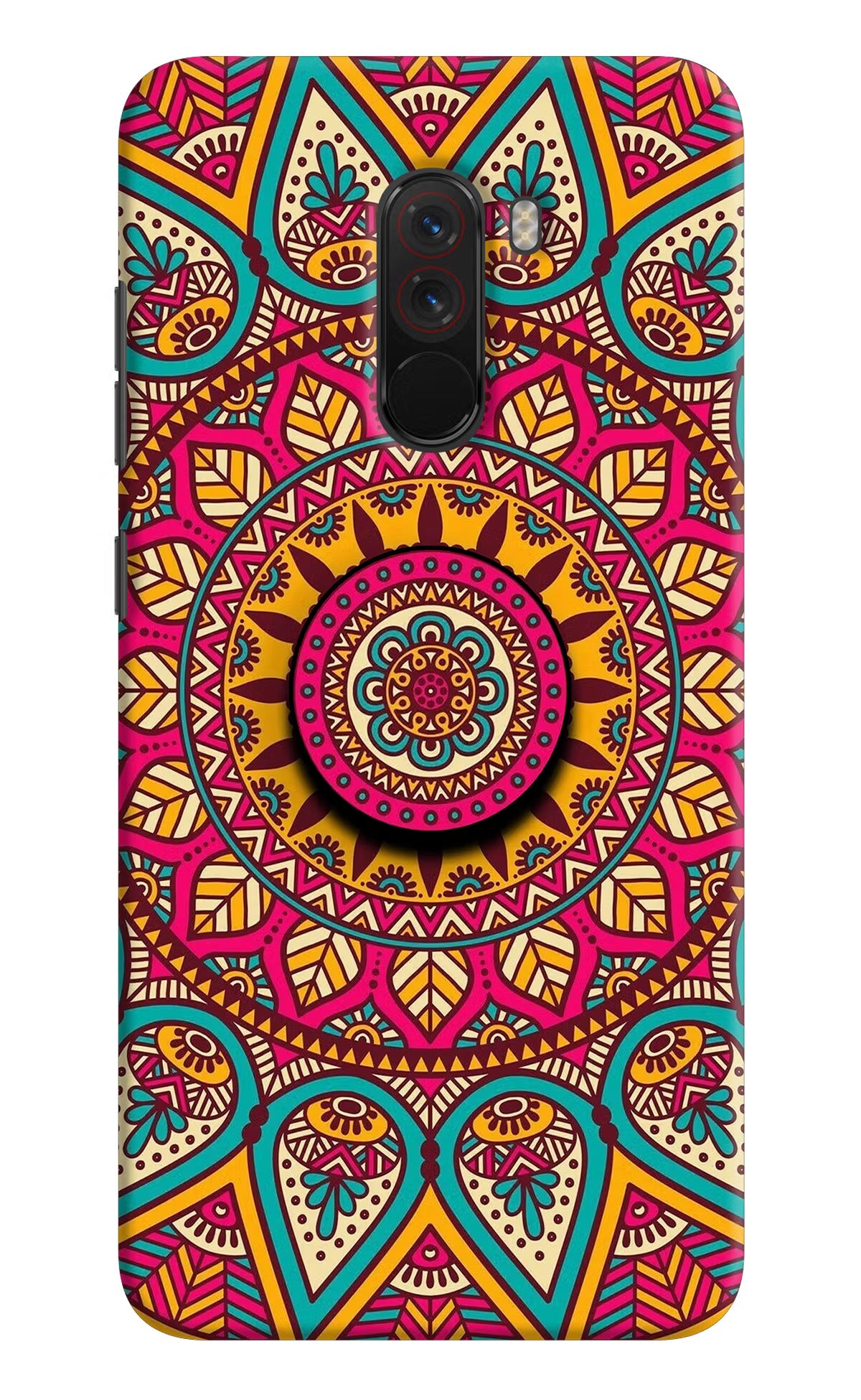 Mandala Poco F1 Pop Case by Casekaro