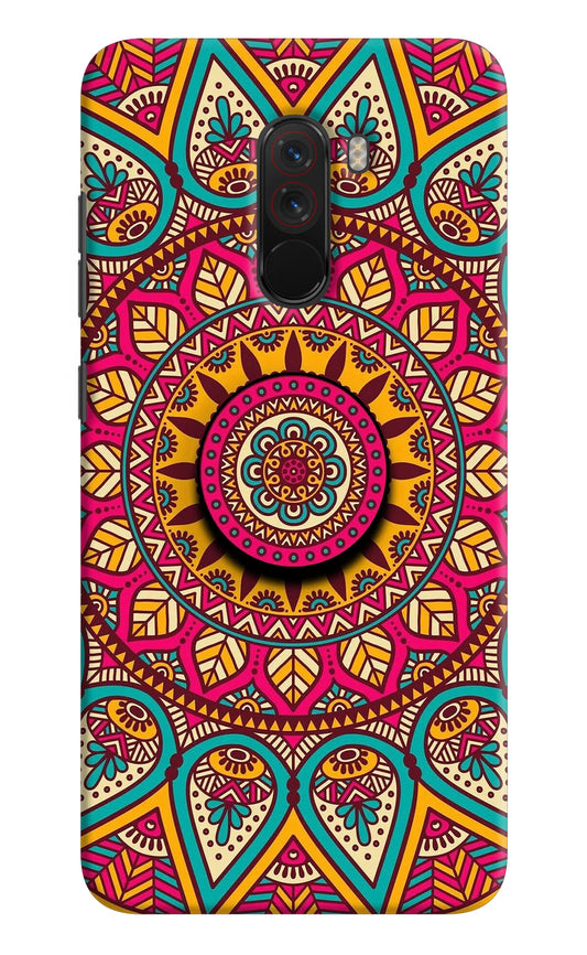 Mandala Poco F1 Pop Case by Casekaro