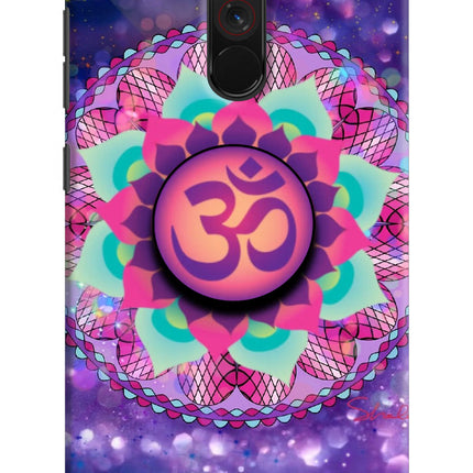 Om Purple Poco F1 Pop Case by Casekaro