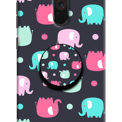 Baby Elephants Poco F1 Pop Case by Casekaro