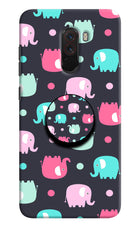Baby Elephants Poco F1 Pop Case by Casekaro