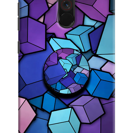 Cubic Abstract Poco F1 Pop Case by Casekaro