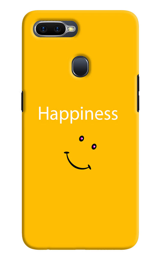 Happiness With Smiley Oppo F9/F9 Pro Hard Case Back Cover by Casekaro