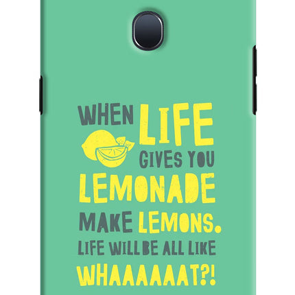 Quote Oppo F9/F9 Pro Hard Case Back Cover by Casekaro