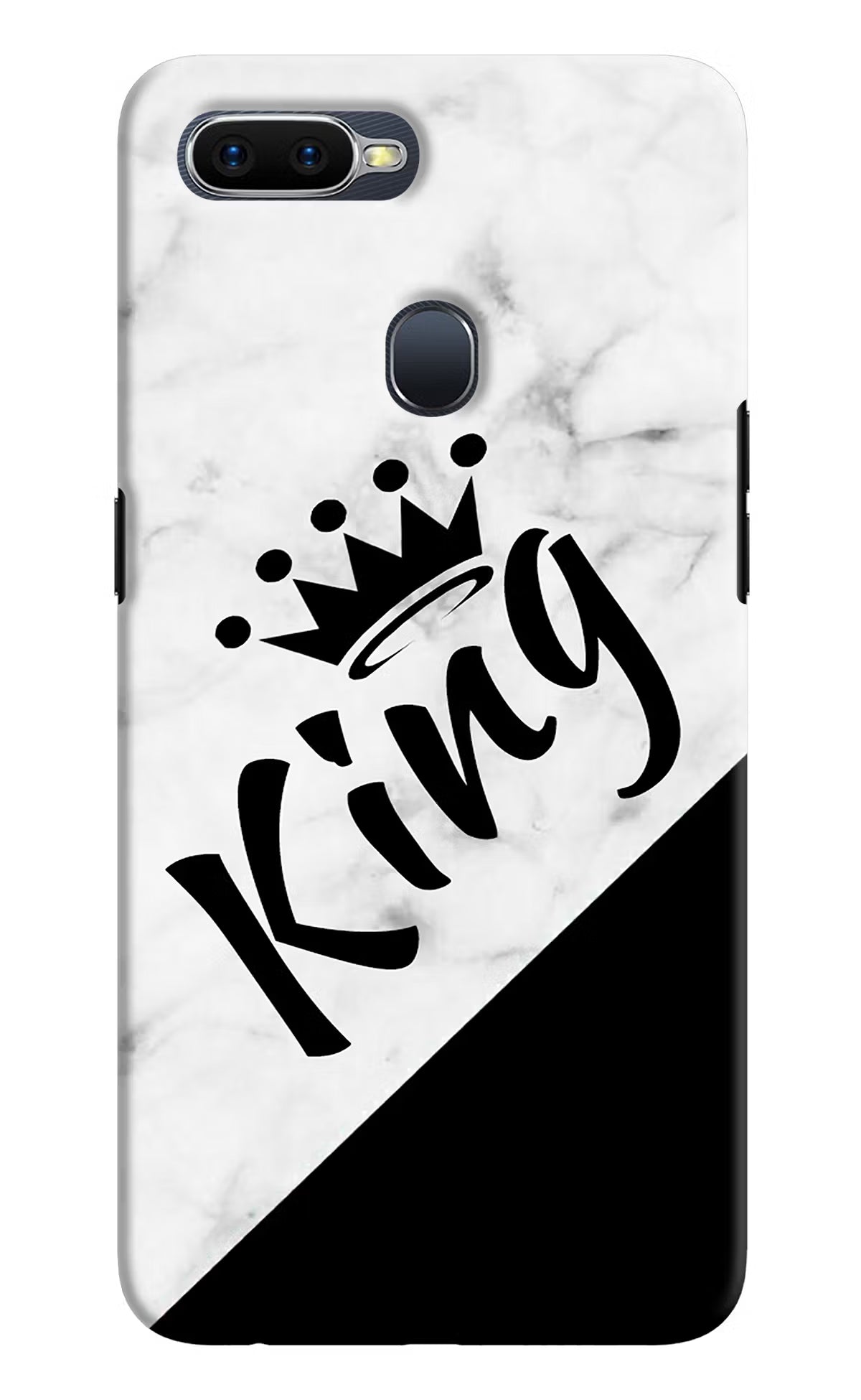 King Oppo F9/F9 Pro Hard Case Back Cover by Casekaro